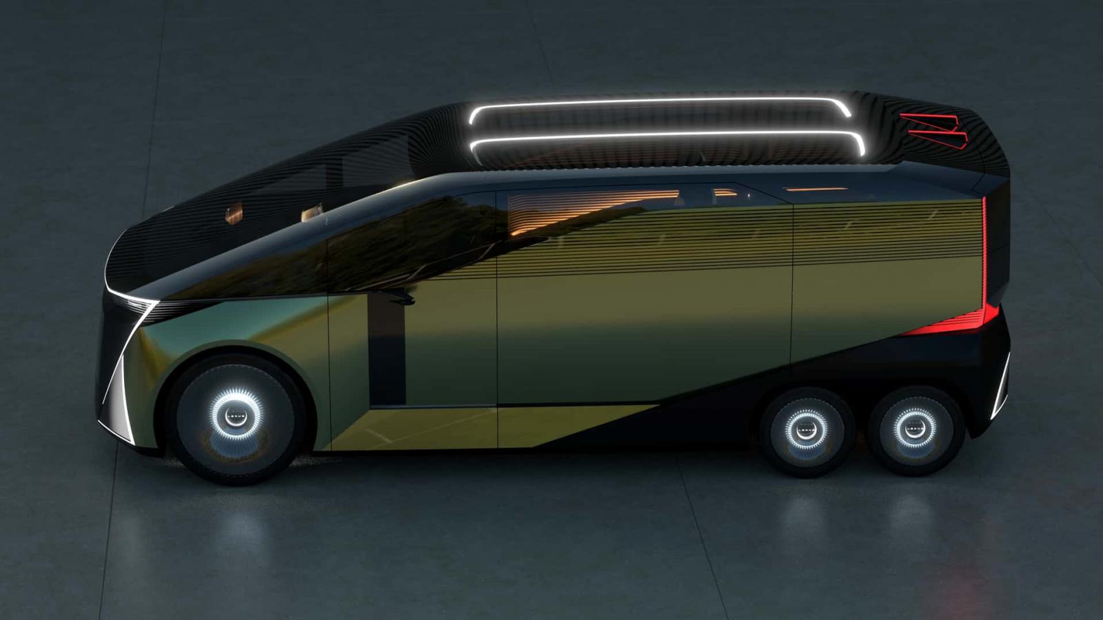 Lexus LS Concept: Η ναυαρχίδα μεταμορφώνεται σε εξάτροχο πολυτελές minivan